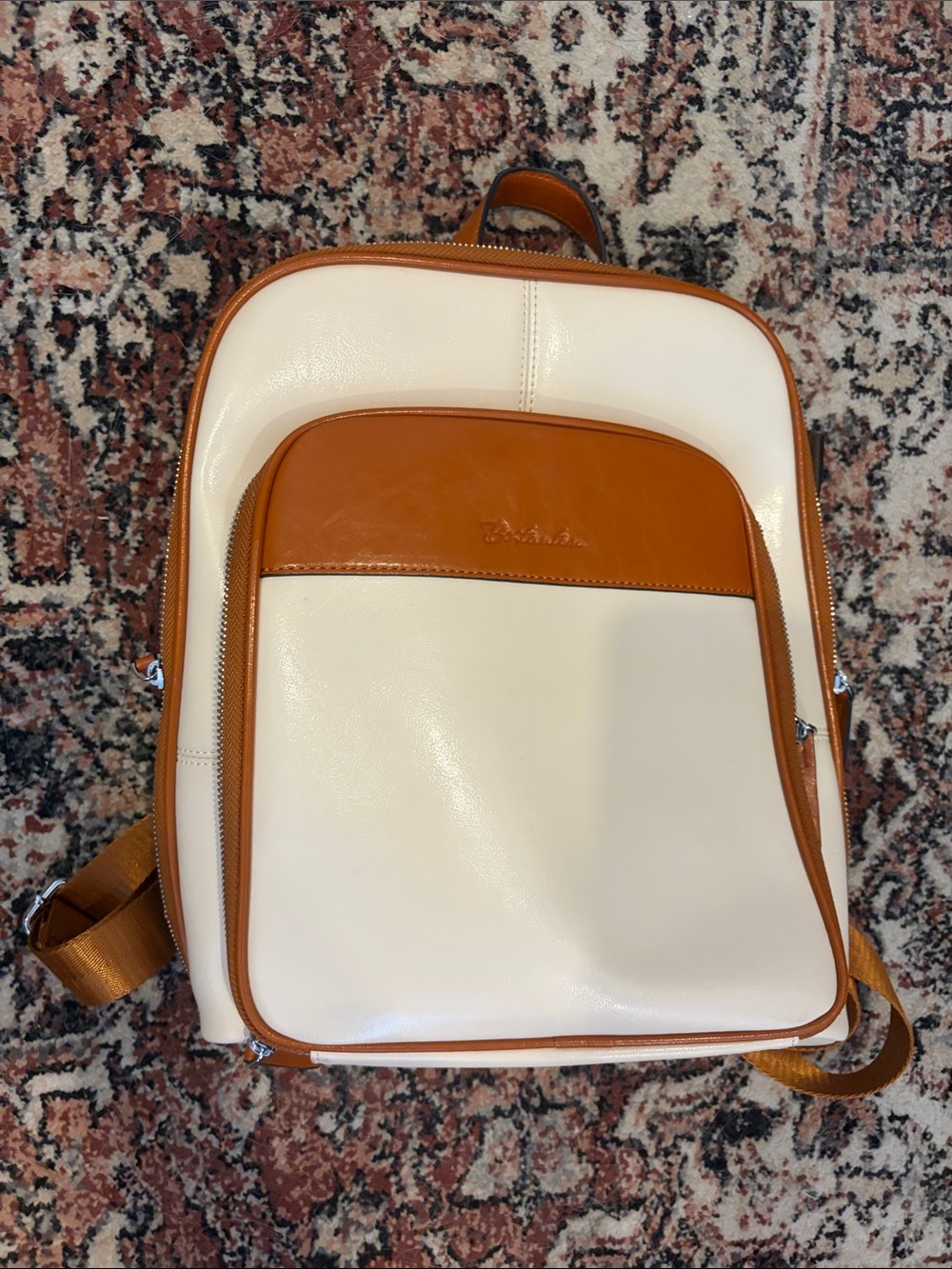Bostanten Leather Backpack - Picture 2 of 7